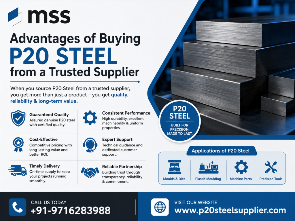 Advantages of Buying P20 Steel from a Trusted Supplier