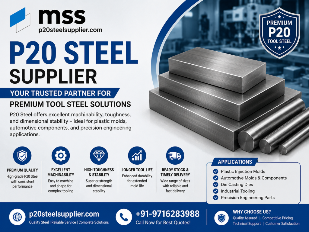 P20 Steel Supplier: Your Trusted Partner for Premium Tool Steel Solutions