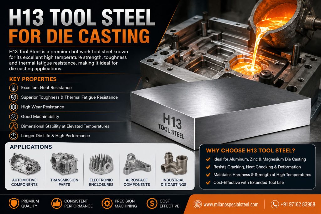 H13 Tool Steel for Die Casting