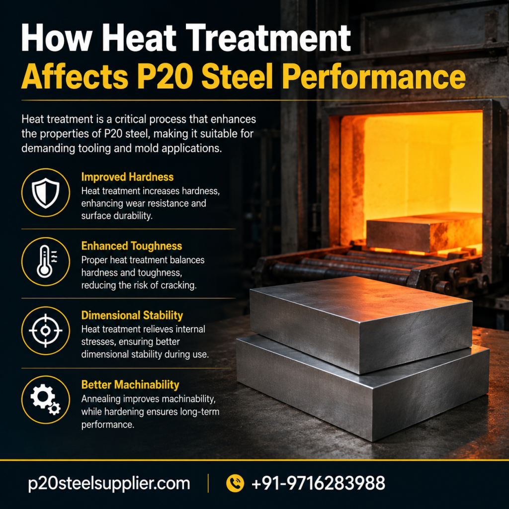 How Heat Treatment Affects P20 Steel Performance