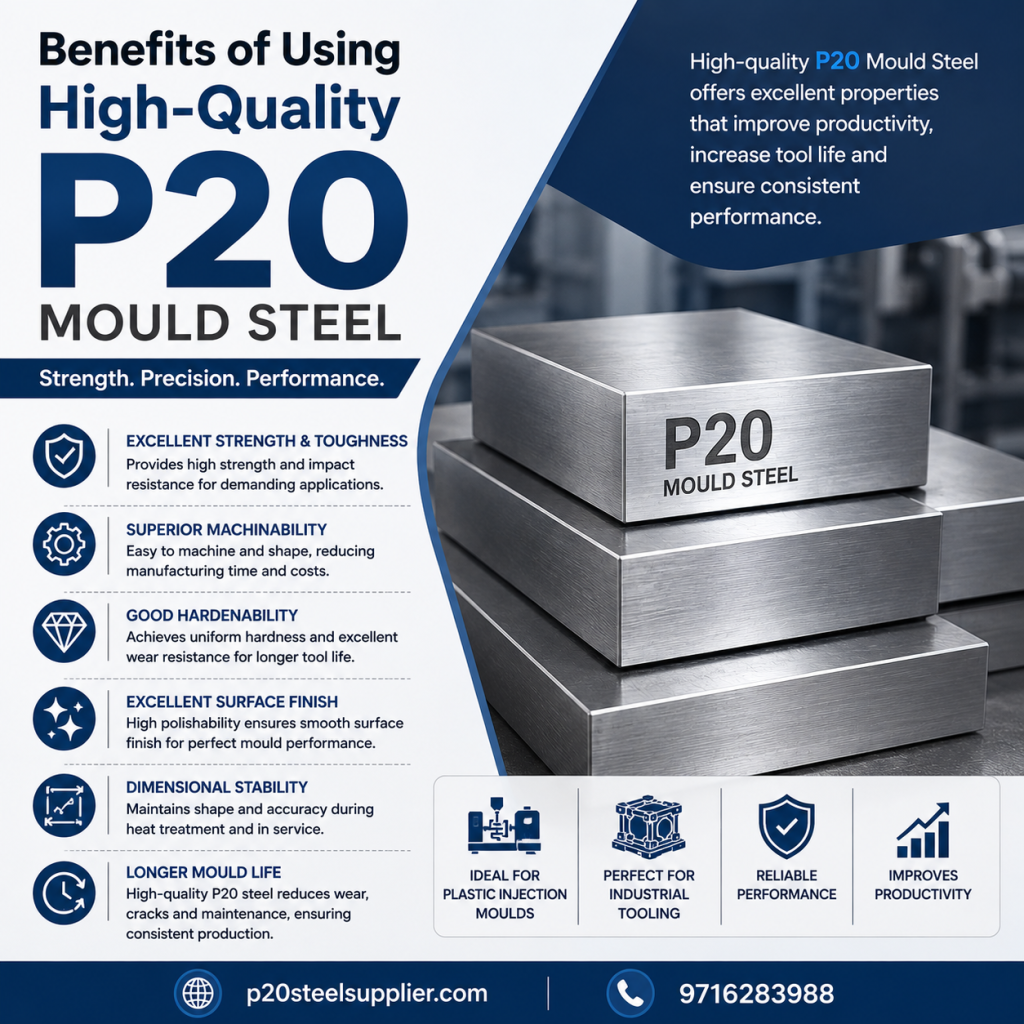 Benefits of Using High-Quality P20 Mould Steel
