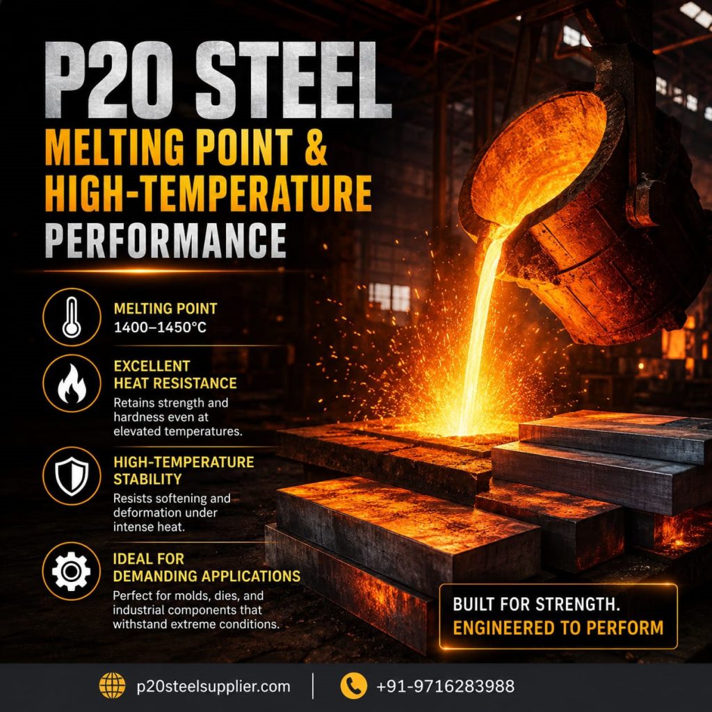P20 Steel Melting Point and High-Temperature Performance: A Complete Guide