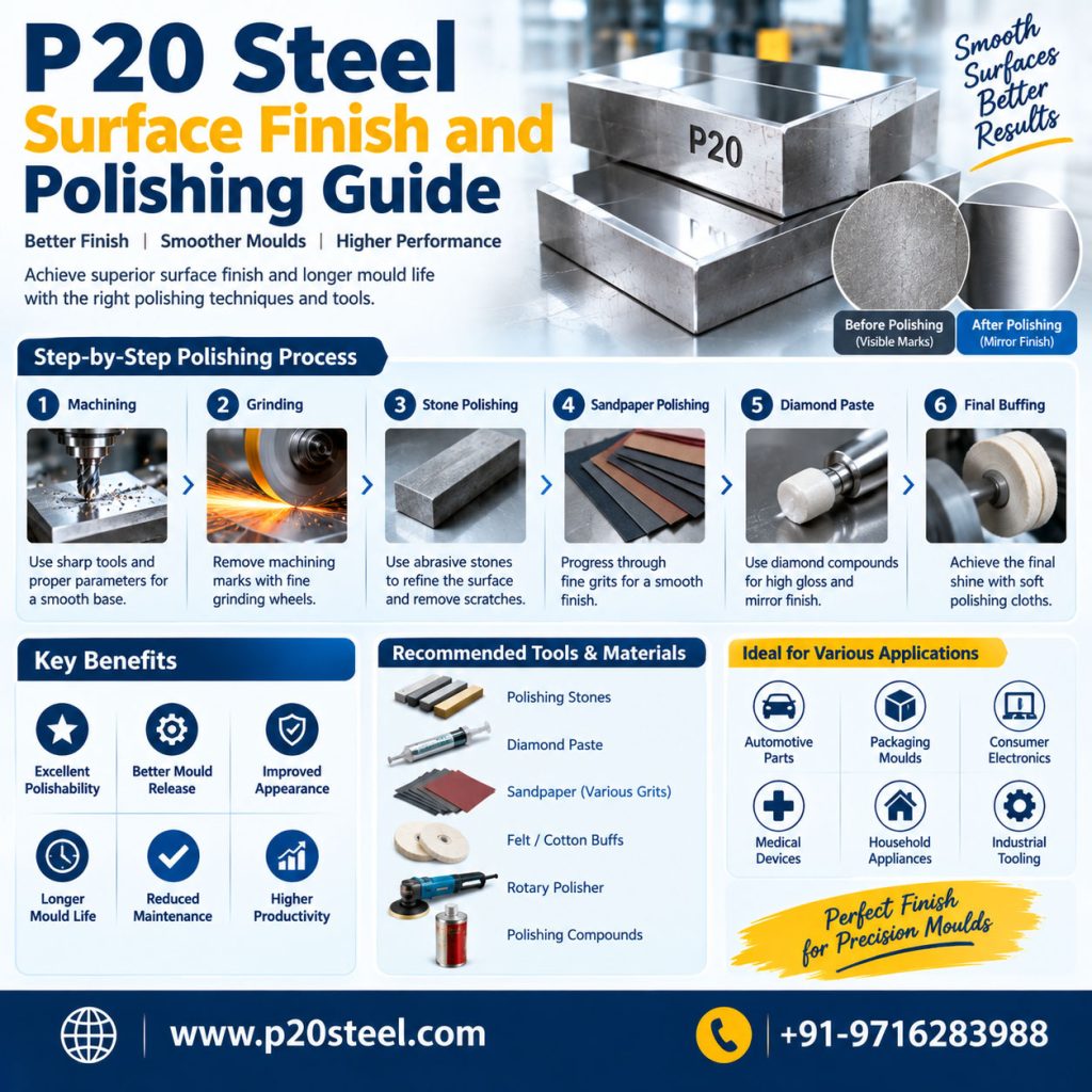 P20 Steel Surface Finish and Polishing Guide