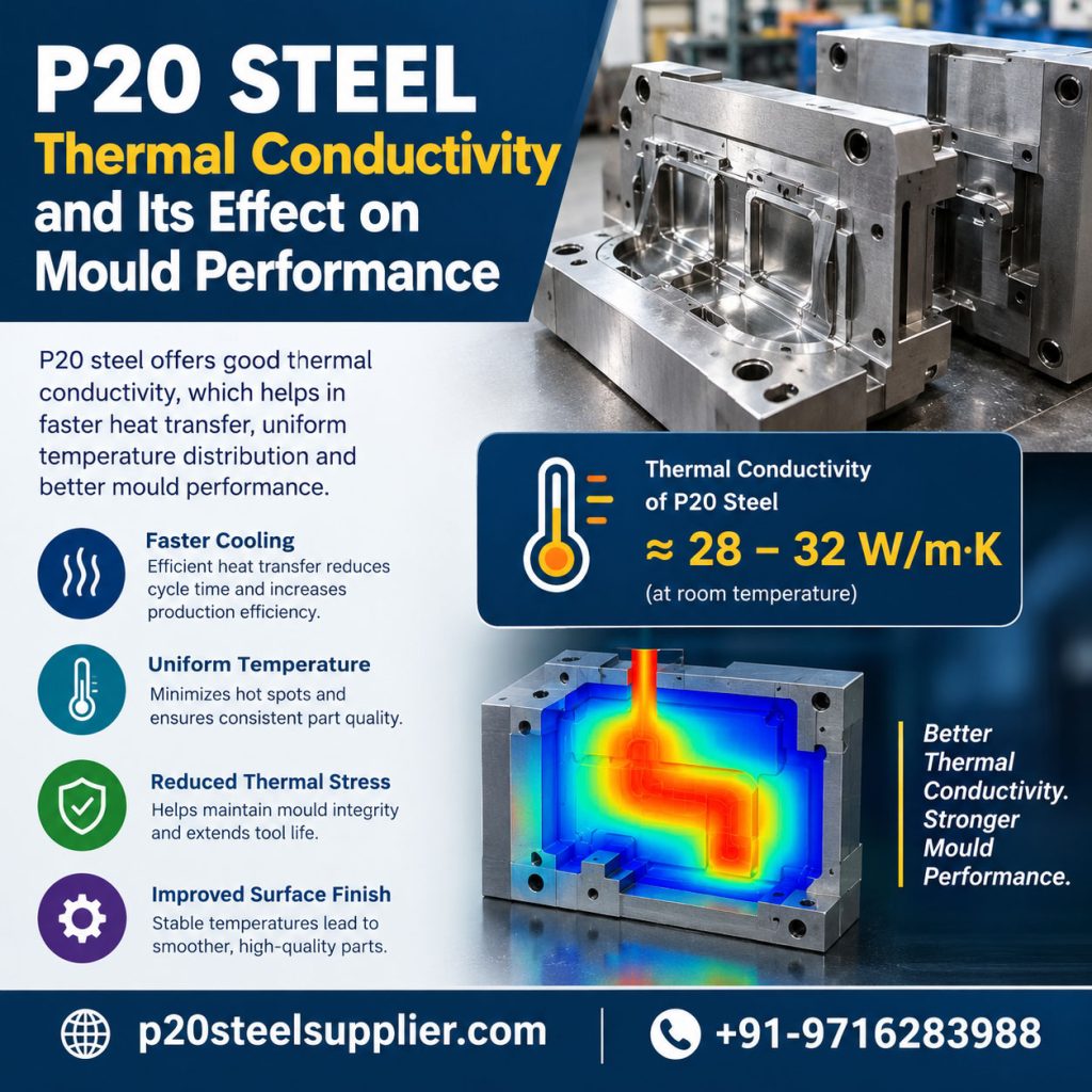 P20 Steel Thermal Conductivity and Its Effect on Mould Performance